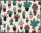 Posterizer 1 pcs-floral- plants design for nature lovers-oil painting style 1-Floral & Botanical Art-Landscape & Nature Art-Decor for Home & Offic...