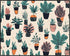 Posterizer 1 pcs-floral- plants design for nature lovers-oil painting style 1-Floral & Botanical Art-Landscape & Nature Art-Decor for Home & Offic...