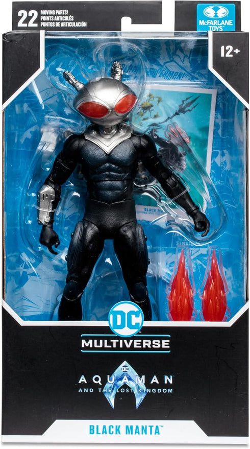 McFarlane Toys - DC Multiverse Black Manta (Aquaman and The Lost Kingdom) 7" Action Figure...
