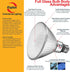 Explux 250 Watt Equivalent PAR38 LED Flood Light Bulbs, Super Bright 3300 Lumens, Dimmable, Full-glass Outdoor Waterproof & Anti-Ageing, 5000K Day...