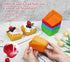 Webake 3.5 Inch Jumbo Baking Cups Reusable Silicone Square Cupcake Liners Non-stick Muffin Brownie Cake Mold (Pack of 8)...