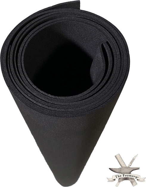The Foamory EVA Foam Cosplay - 2mm Thick (1mm to 10mm) - Extra Large Foam Sheets - Black or White - 35" x 59" Sheet - Ultra High Density Craft Foa...