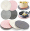 Trivets for Hot Dishes, 7" Trivets for Hot Pots and Pans Pot Holders for Kitchen, Cotton Weave Mat Trivets Set Heat Resistant Hot Plate Mats for T...