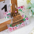 Acrylic Plaque Gifts for Mom Birthday Gift from Daughter Puzzle Shape Plague Sign Pink Flower Mom Acrylic Keepsake for Mom Birthday Thanksgiving C...