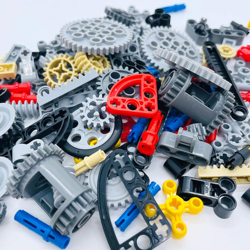 145 Pcs Building Blocks Parts Gear and Axle Set Connectors Wheels Liftarm Pins Accessories Brick Sets Toys Tight Fit with Major Brands…...