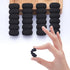 GORGECRAFT 60PCS Foam Pencil Holder Grips Black Pen Grippers Pencil Cushion Pen Holder Sponge Grips Painting Drawing for Adults Arthritis Writing ...