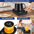 Coffee Mug Warmer - 30W Smart Coffee Mug Warmer for Desk with Temp display & 2-12H Timer, Auto Shut Off & Gravity Sensor Coffee Cup Warmer with 3 ...