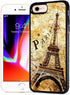 for iPhone 8 Plus, iPhone 7 Plus, Art Design Soft Back Case Phone Cover, HOT12033 Eiffel Tower Paris 12033...