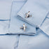 Silver Tone Airplane Cufflinks For Men With Gift Box....