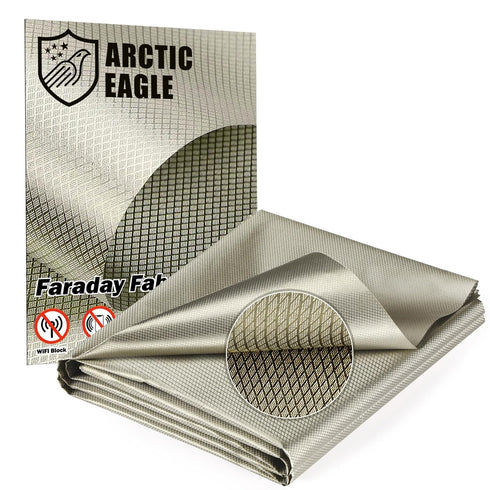 Faraday Fabric - Faraday Cloth for EMP Shield and Faraday Cage (43" x 72")...
