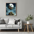 Posterizer 1 pcs-flying futuristic magic city-Abstract & Modern Art-Fantasy & Fiction Art-Gift for Art Lovers-Decor for Home & Office- UNFRAMED Wa...