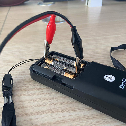 5 Groups 1M Test Leads Set with Alligator Clips,Red and Black Alligator Clips, Clips Electrical, Double-Ended Jumper Wires...