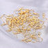 14K Gold Earring Hooks 50 PCS - Earring Hooks for Jewelry Making - Hypoallergenic Earring Hooks, Ear Wires Fish Hooks, Earring Findings, Earring H...