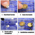 24 Sets Button Pins for Jeans, No-Sew Nailess Removable Instant Jean Button Pins for Pants, Reusable and Adjustable - Removable Screwdriver Includ...
