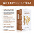 Nutra Tea - Ginger & Ginseng Tea - 40 Tea Bags - Herbal Tea – (2 Pack)...