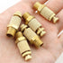 E-outstanding 5Pcs Solenoid valve copper muffler Pneumatic Muffler Silencer Adjustable 1/4 inch Threaded Air Filter Flow Speed Controller Muffler ...