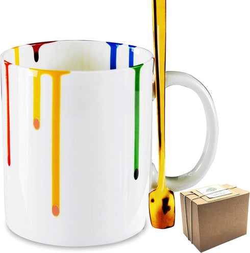 Novelty Artist Mug Birthday Gift for Women Men Wifey Mom Sister - Appreciation Gifts for Teacher - Artist Mug Gift for Art Lover - Art Gallery Rai...