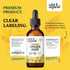 Ginger Liquid Extract - Organic Ginger Root Drops - Ginger Supplements for Digestive Support - Vegan, Alcohol Free Tincture - 2 fl oz...