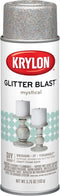 Krylon Glitter Blast Glitter Spray Paint for Craft Projects, Mystical Silver, 5.75 oz...
