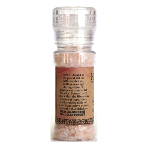 HimalaSalt Refillable/Adjustable Himalayan Salt Grinder - 4 oz...