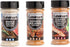 Cuisinart CGSS-335 Barbecue Seasoning Variety Pack - Bourbon Molasses, Maple Bacon, and Roasted Chipotle Garlic...