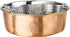 Neater Pet Brands Hammered Decorative Designer Bowls - Luxury Style Premium Dog and Cat Dishes (Large, Copper)...