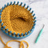 Boye Plastic Round Loom Knitting Set, 30 pegs and 7.5" Diameter, Multicolor 4 Piece......