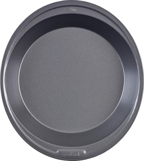 GoodCook Everyday Nonstick Steel Pie Pan , 9", Gray...
