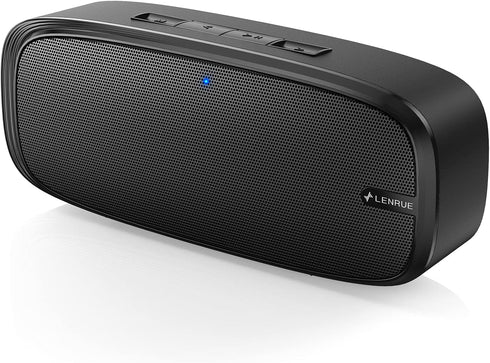 LENRUE Bluetooth Speaker, Wireless Portable Speaker with Loud Stereo Sound, Rich Bass, 12-Hour Playtime, Built-in Mic. Perfect for iPhone, Samsung...