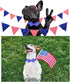 Dog Collar Bow Tie Blue Popsicle Star Dog Collar Girls with Safety Metal Buckle Adjustable Puppy Collars for Small Medium Large Dog (M)...