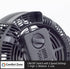 Comfort Zone Table Fan, 8 inch, 3 Speed, Personal Fan, Electric, Wall Mountable, 180 Degree Adjustable Tilt, Tabletop Fan, Desk Fan, Airflow 7.91 ...