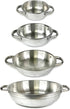 4.7" Authentic Shakshuka Pan - 12cm Double Handle Aluminum Mini Sauté Frying Pan & Serving Dish (12 cm = 4.7 inch)...