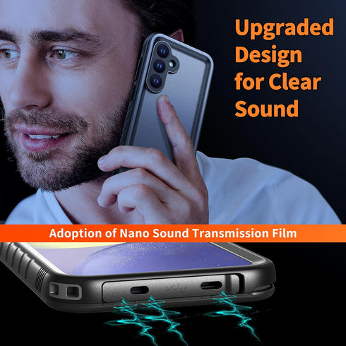 Cozycase for Samsung Galaxy S24 Waterproof Case - 360 Heavy Duty Full Body Protection/Shockproof/Dustproof/Double/Front and Back/IP68/S 24 Protect...