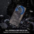 Cool Viking Phone Case with Viking Warrior 3D Embossed Compatible for iPhone 11 Pro Max Clear Frosted Trendy Phone Case...