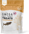 Chew + Heal Labs Omega Salmon Jerky Dog Treats - 12 oz of Soft Salmon Jerky for Skin and Coat - Made with Wild Alaskan Salmon, Flaxseed, Oat Flour...