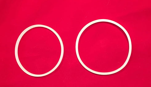 Bella Personal Size Rocket Blender Replacement Parts (Two gaskets 3" Diameter)...