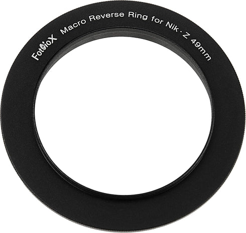 Macro Reverse Ring 49mm Compatible with Nikon Z - Camera Mount to 49mm Filter Thread Adapter for Nikon Z-Mount Cameras...