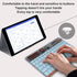 Wireless Bluetooth Keyboard,7 Colors Backlit Rechargeable Mac Keyboard, Silent Light Up Portable Keyboard for iPad iOS Android Windows Devices(Blu...