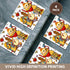 3dRose cst_184658_3 Pretty Decorative Teapots and Birdhouses-Ceramic Tile Coasters, Set of 4...
