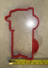 FIRE TRUCK FIRETRUCK ENGINE VEHICLE FIREMAN SAM COOKIE CUTTER MADE IN USA PR909...