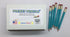 Express Pencils Half Pencils with Eraser - Golf, Classroom, Pew, Short Mini Non Toxic - Hexagon, Sharpened, 2 Pencil, (Color - Light Turquoise), (...
