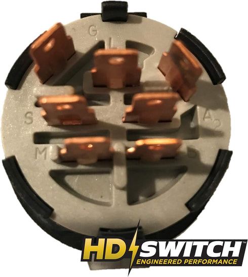 HD Switch Starter Ignition Key Switch fits John Deere D100 D105 D110 D120 D125 D130 D140 D150 D155 D160 D170 E100 E110 E120 E130 E140 E150 E160 E1...