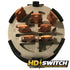 Starter Ignition Switch Fits John Deere LT133 LT150 LT155 LT160 LT166 LT170 LT180 LT190 LTR155 LTR166 LTR180 for 7 Terminal Type w/Headlight Posit...