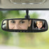 Travel Bug Soft Sided Rear & Forward Facing Safety Mirror for Baby & Toddler - Shatter Resistant - Jumbo Baby Car Mirror...