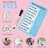 Dry Erase Chore Chart Set (2 Pcs) | Chore Chart for Kids, Dry Erase Board for Kids & Chore Chart for Adults (Blue & Pink)...