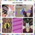 FOVIUPET 21pcs Diamond Painting Art Drill Pen Set, Resin Luminous 5D Point Drill Pen Tools with Metal/Resin Tips, Cross Stitch Diamond Rhinestone ...