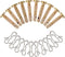 Gavin parts shop 738-04124A Shear Pins & 714-04040 Cotter Pins for MTD Cub Cadet Snow Blower 10 Set (0.25" x 1.5")...