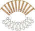 Gavin parts shop 738-04124A Shear Pins & 714-04040 Cotter Pins for MTD Cub Cadet Snow Blower 10 Set (0.25" x 1.5")...