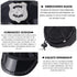 2 Pieces Pet Police Costume Accessory Set Pet Dog Cat Police Hat with Pet Necktie Pet Police Dress Up Kit for Halloween Christmas Cosplay Role Pla...