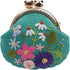 MIAO JIN 2 sets Stamped Embroidery Coin Purse Kits for Beginners Handmade DIY Embroidered Clutch Starter Kit with All Supplies Tools Bamboo Embroi...